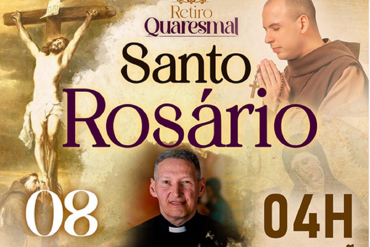 Santo Rosário Frei Gilson anuncia novidade e presença de Padre Marcelo ...