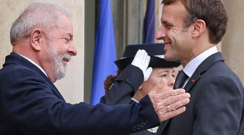 Lula se encontra com Macron